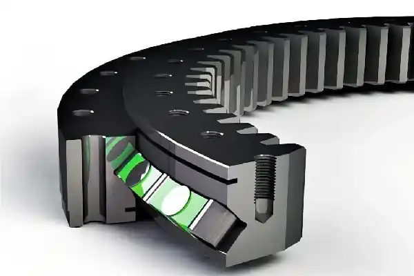 How do Internal Gear Slewing Bearings Improve the Stability of Rotating Systems?